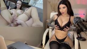 Amateur Porn ASMR Creampie Reaction