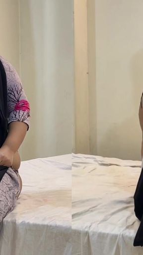 Stunning moment from &quot;Today Again I Fuck My Big Ass Muslim Stepmom IN Front Of Her Female Colleague in office Restroom When&hellip;&quot;