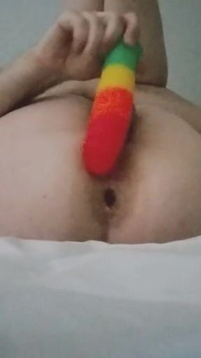 Sissy Slut Fucks Her Tight Hole