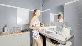 PUNISHING MY MALNOURISHED MAID WITH FARTS IN THE MOUTH - BY BABI VENTURA - CLIP 1