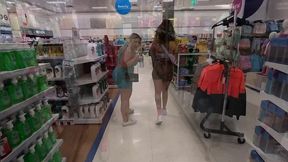 alexis down under x kiki isobel public car park throatpie and cumswap