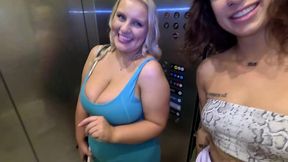 alexis down under x kiki isobel public car park throatpie and cumswap