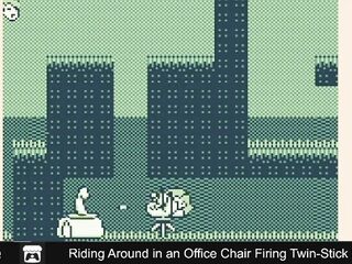 Riding Around in an Office Chair (free game itchio) Adult, Comedy, Erotic, Female Protagonist, Game Male, Game Male ROM, gb-studio, Excited, NSFW, Twin Stick Shooter