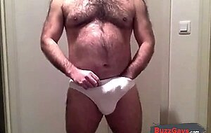 Daddy strips on webcam