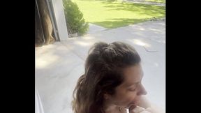 Thelocal bunny deep throat&rsquo_s in public, garage door open hoping the neighbors catch us Oct 21, 2025