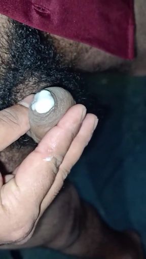 Precum playing after cumming by Nikhil Sehgal   Clip 3
