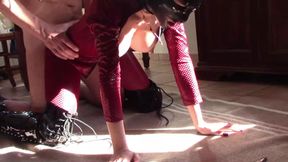 MILF Latex Catsuit Rough Fuck Compilation