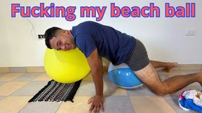 Fucking, beach ball