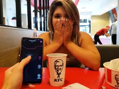 Cute Real Girl Public Lush Control Gets Fucked