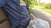 Pissing in my pants in a park part 2