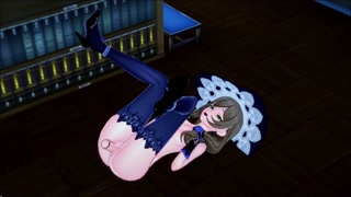 Genshin Impact - Lisa pleasures herself with a magic dildo. Handy!