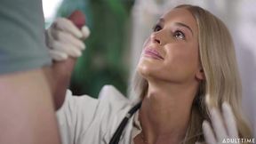Doctor makes him highly uncomfortable but he is rewarded eventually