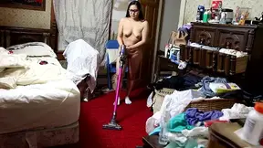 Asian Samantha Vacuums In The Nude
