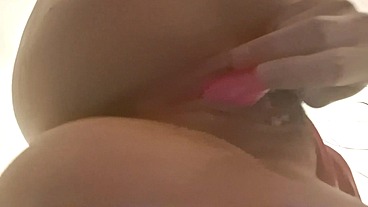 Low Quality Close Up Dp Butt Plug and Fingering pussy Very Horny Juicy pussy real orgasm