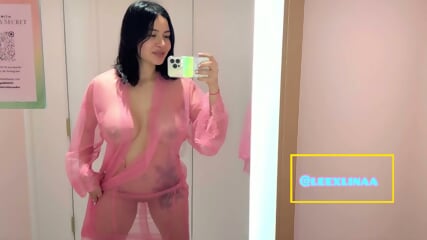 Leexlinaa - Transparent Outfit 21 (see-through, Try On Haul)