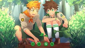 game: camp of friends. diary - raccoon