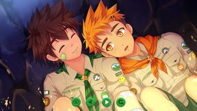game: camp of friends. diary - raccoon