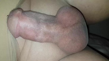 Dani_leg Fountain Cumshot on Amazing Legs in Sexy Tan Pantyhose