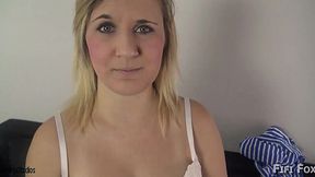 Birthday Surprise: Son Gifts Mom Sexy Lingerie