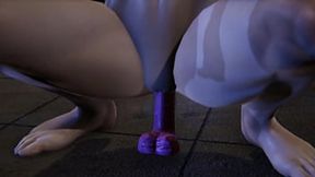 Cammy's Three-Hole Threesome Thriller: 3D XXX Adventure