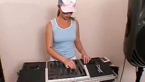 ”Playful solo dj teen little april”