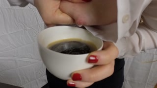 Morgenkaffee braucht Milch - frisch gezapft
