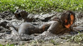 May's Wet and Mud Glam In Lingerie