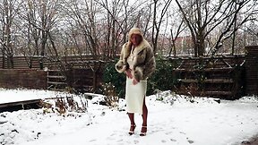 Dressing up in fur, silk, and satin, spanking, and cumshot inevitable.