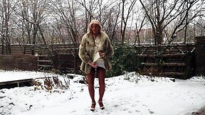 Dressing up in fur, silk, and satin, spanking, and cumshot inevitable.
