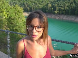 Hawt teen with biggest natural breasts - tinder date part 1