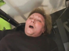 fat granny anal is in the gym