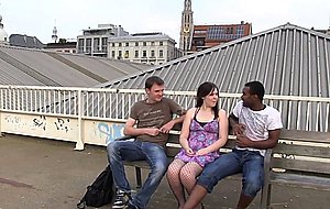 First bbc threesome at swinger club