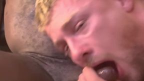 interracial bdsm intensely hot deep throat cock sucking