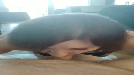 POV MILF Big Tits Cum Swallow Blowjob