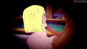 Android 18 &amp_ Roshi fucking in the shower NTR | Dragon Ball Zex 5 | Full 1hr movie on Sheer &amp_ PTRN: Fantasyking3