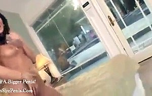 Sexy Girl Takes Long Black Dick In Her Ass