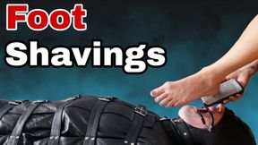 Foot Shavings Slave