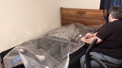 My shiny American ski Jacket & PVC aprons are perfect for a long, sweaty, relaxing drinking session