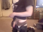 Daddy playing with his asshole