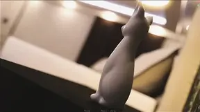 Hot hotel hookup with young men and enormous knockers