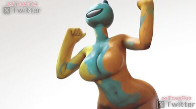 Poppy Playtime Doey The Doughman Blow Job Hand Job Tits Job Adult Animation