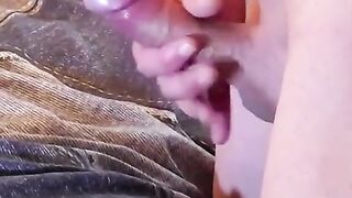 Amateur Big Cock Masturbation Closeup