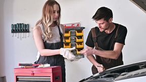 femmes fix it chapter 1: adventurous alice ross enjoys lesbian fling after fucking her colleague gp3446