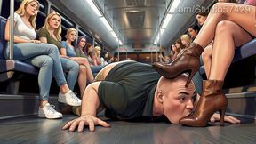 Shoe Pervert Stuck in a Bus Full of Women, Heaven