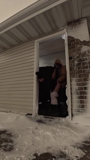 Neighbors Love Us Showing Off in Winter Storm   Clip 1