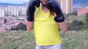 Urban High-Kick POV – AdaLoveKick’s Power Strikes to the Camera