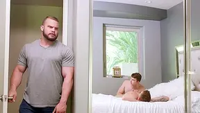 Gunner Nathan Dax Heat Up the Sheets in Steamy Threesome Action – TinyGays 18+