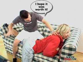 Spank Bros Beat Each Other