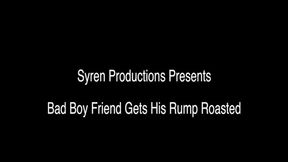 Bad Boyfriend Gets His Rump Roasted (MP4 HD)