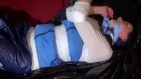 Get 2 Archive Videos One With Monika And One With Lucy Enjoying Bondage In Their Shiny Nylon Rainwear And Windbreaker